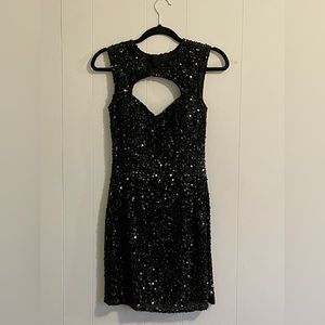 SCALA designer sequin dress, Sz.4. Stunning EUC, Exquisite holiday dress!